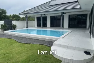 Sam Roi Yot: Brand-New 4-Bedroom Pool Villa Modern, No Fees