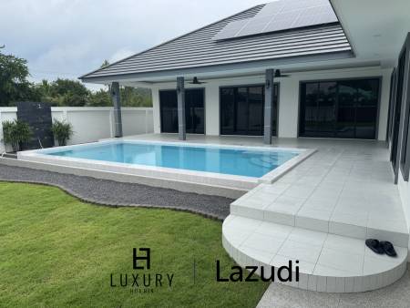 Sam Roi Yot: Brand-New 4-Bedroom Pool Villa Modern, No Fees