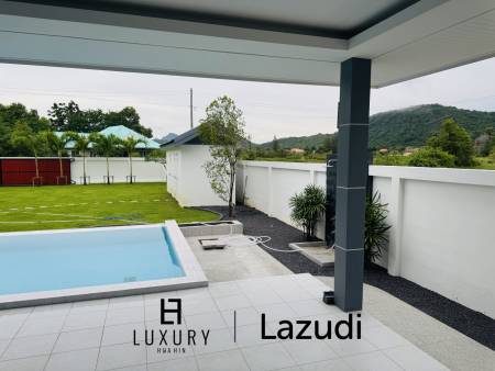 Sam Roi Yot: Brand-New 4-Bedroom Pool Villa Modern, No Fees