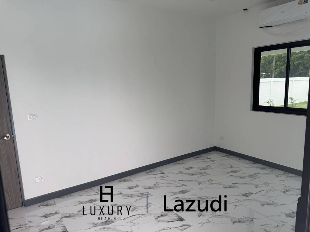 Sam Roi Yot: Brand-New 4-Bedroom Pool Villa Modern, No Fees