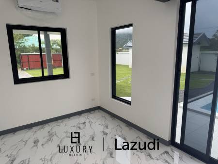 Sam Roi Yot: Brand-New 4-Bedroom Pool Villa Modern, No Fees