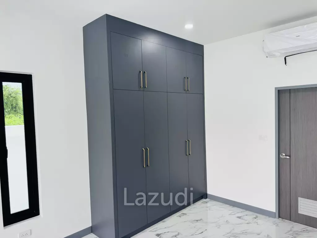 Sam Roi Yot: Brand-New 4-Bedroom Pool Villa Modern, No Fees