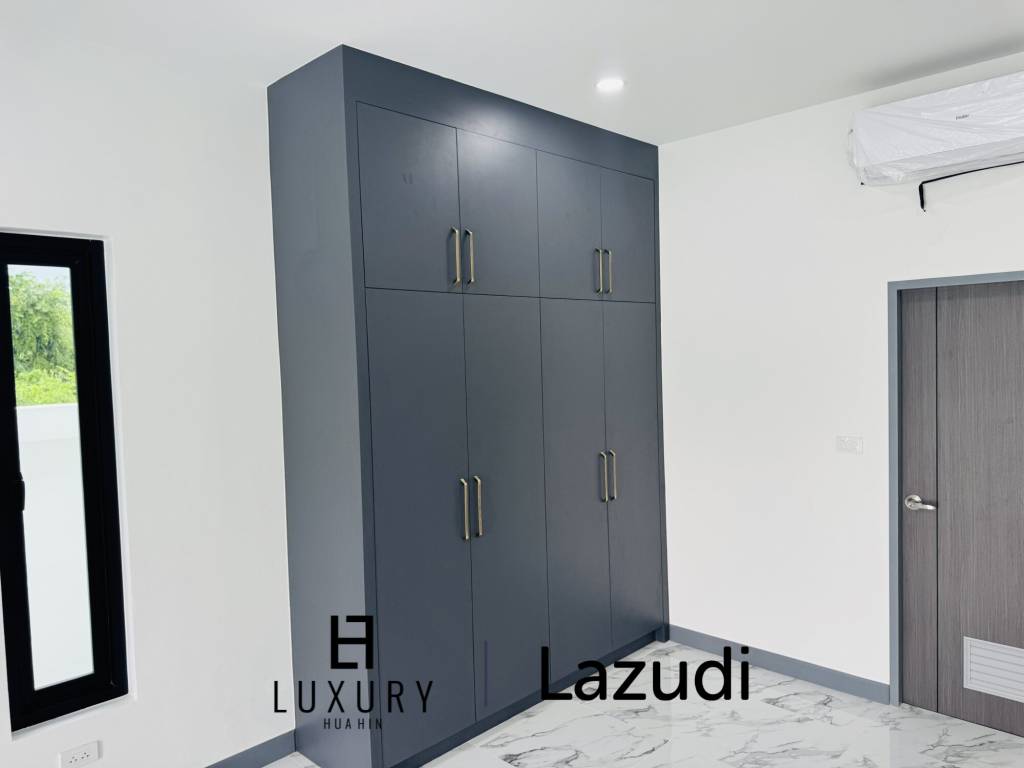 Sam Roi Yot: Brand-New 4-Bedroom Pool Villa Modern, No Fees