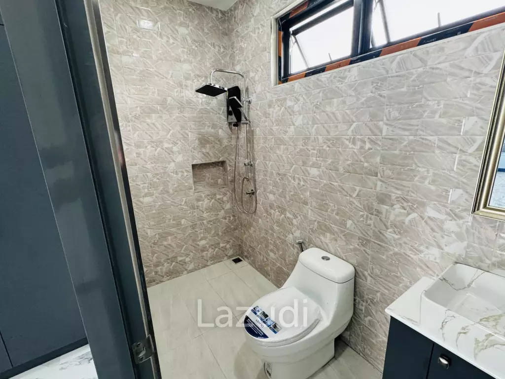 Sam Roi Yot: Brand-New 4-Bedroom Pool Villa Modern, No Fees