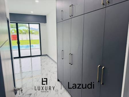 Sam Roi Yot: Brand-New 4-Bedroom Pool Villa Modern, No Fees