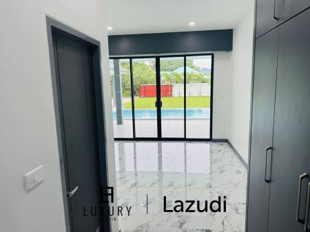 Sam Roi Yot: Brand-New 4-Bedroom Pool Villa Modern, No Fees