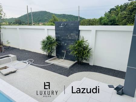Sam Roi Yot: Brand-New 4-Bedroom Pool Villa Modern, No Fees