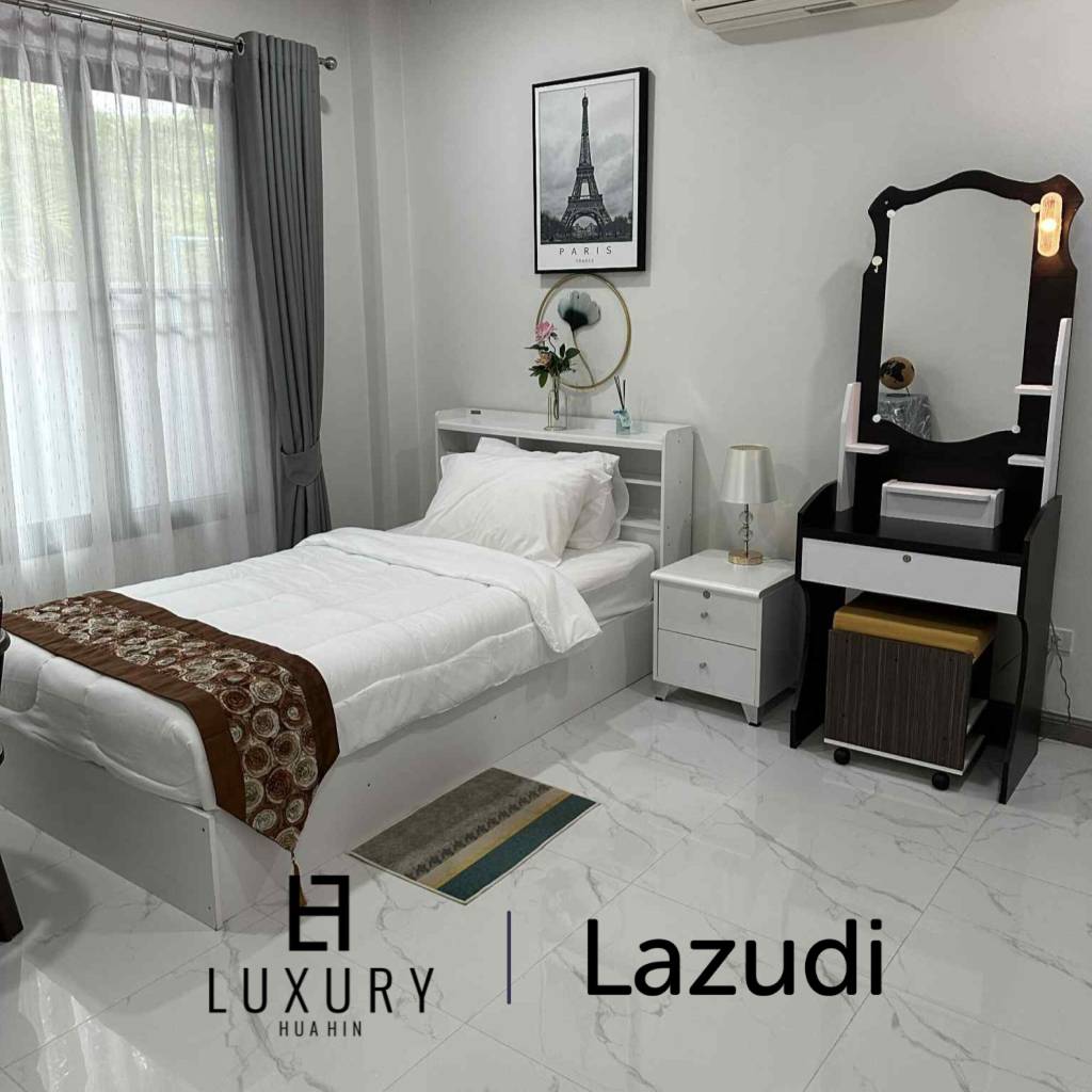 Hin Lek Fai: Spacious 3-Bedroom, 3-bathroom Pool Villa