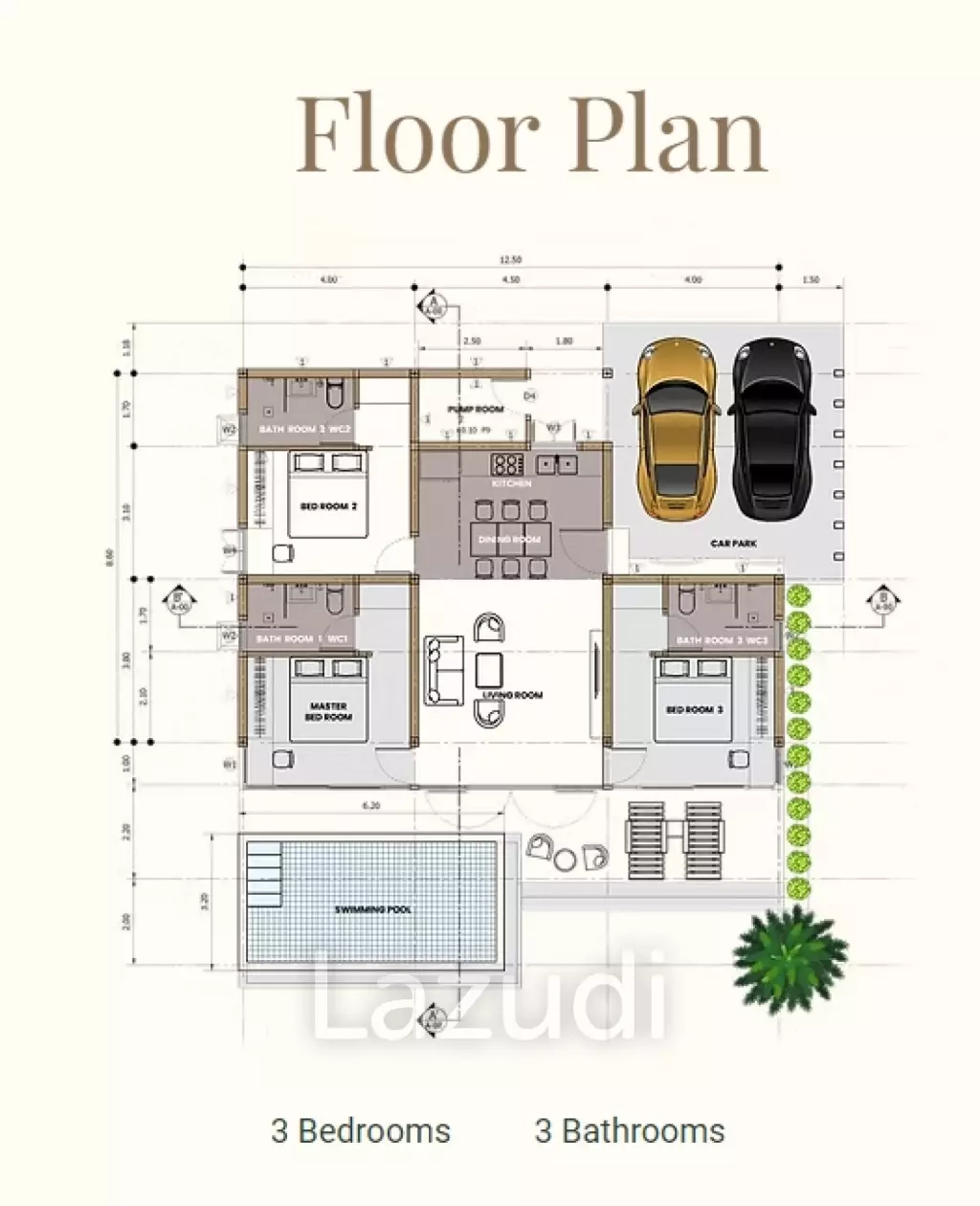 [Off-Plan] Modern 3-Bedroom Villa with Private Pool in Koh Samui