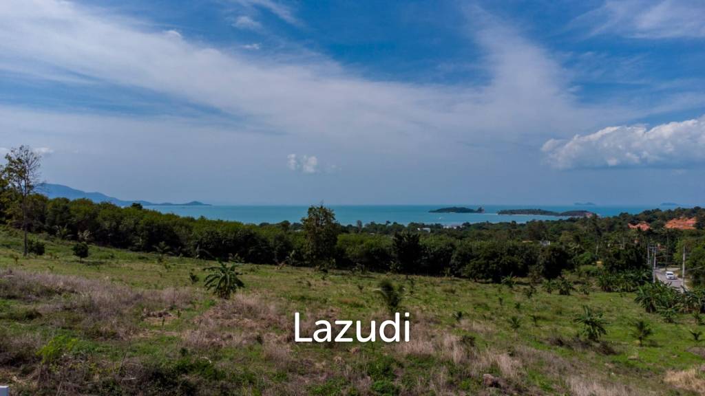 Sea View Plot in Gated Community Near Choeng Mon Beach