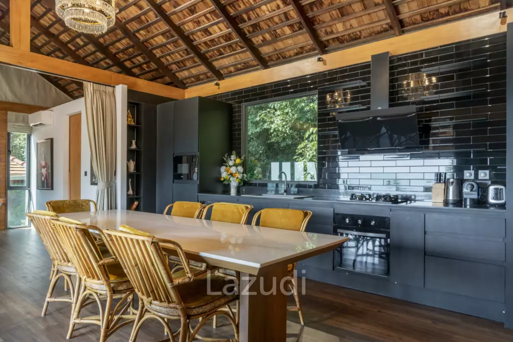 Beachside 3-Bedroom House in Bang Ma Kham, Koh Samui