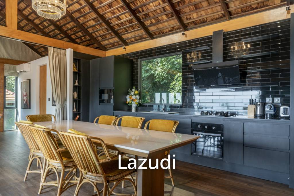 Beachside 3-Bedroom House in Bang Ma Kham, Koh Samui