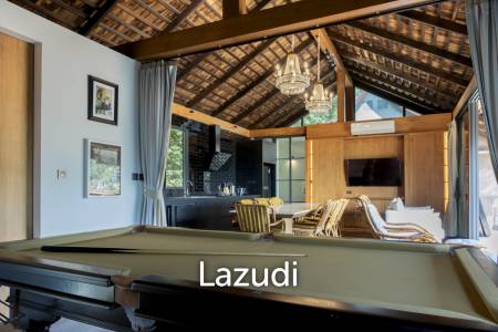 Beachside 3-Bedroom House in Bang Ma Kham, Koh Samui