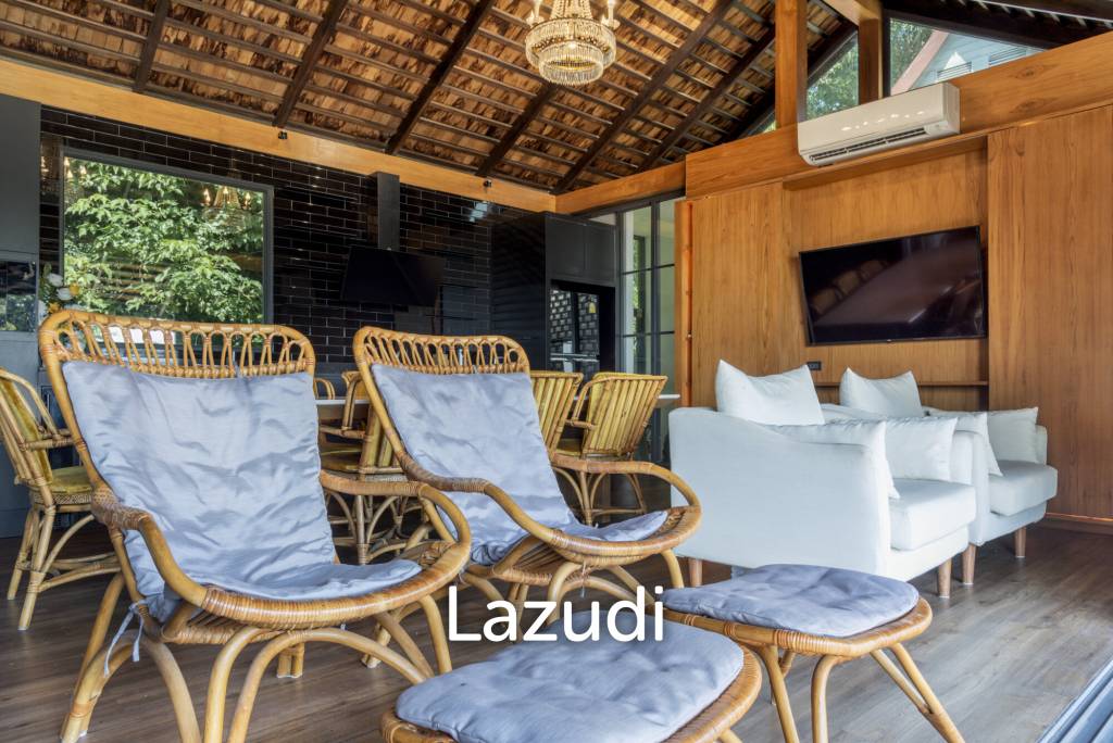 Beachside 3-Bedroom House in Bang Ma Kham, Koh Samui