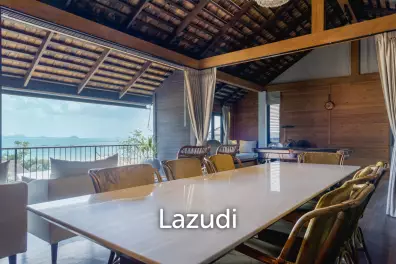Beachside 3-Bedroom House in Bang Ma Kham, Koh Samui