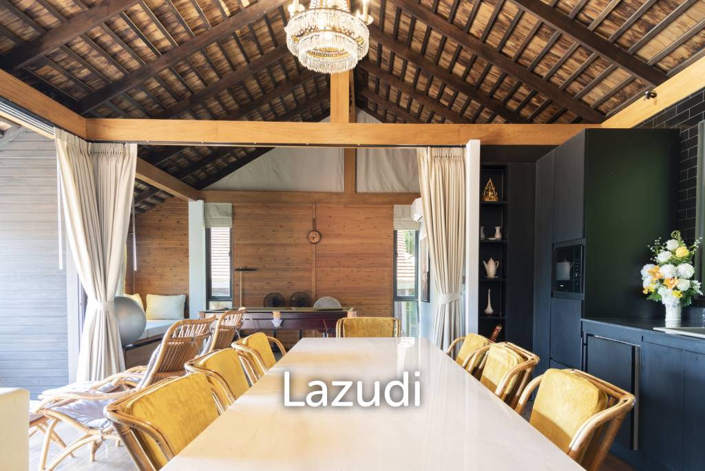 Beachside 3-Bedroom House in Bang Ma Kham, Koh Samui