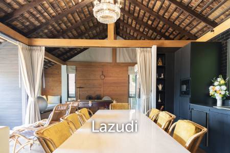 Beachside 3-Bedroom House in Bang Ma Kham, Koh Samui