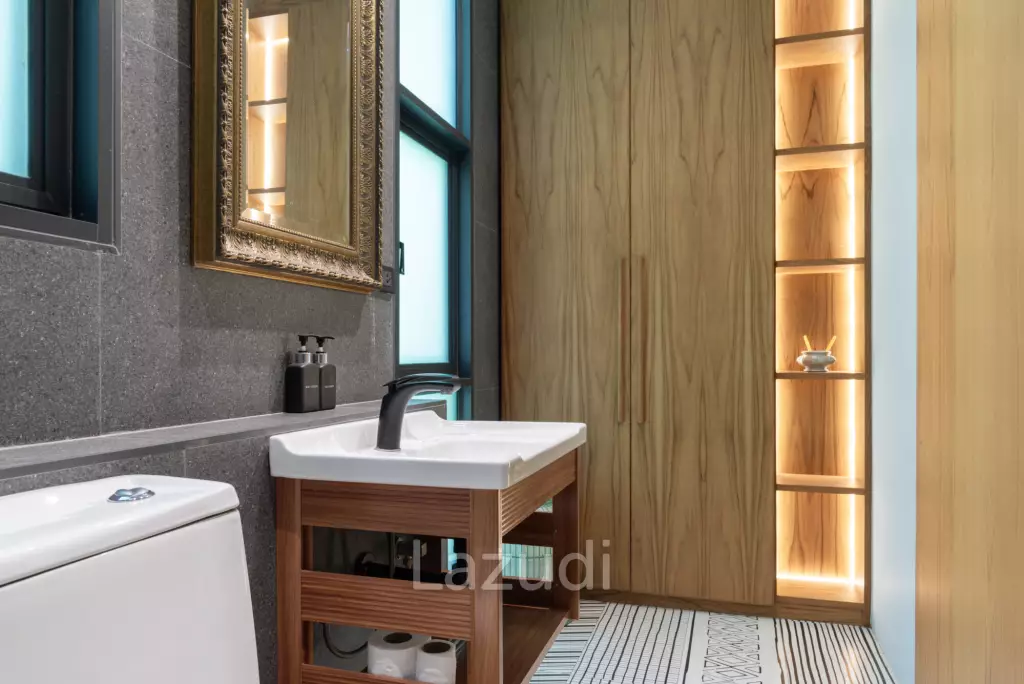Beachside 3-Bedroom House in Bang Ma Kham, Koh Samui