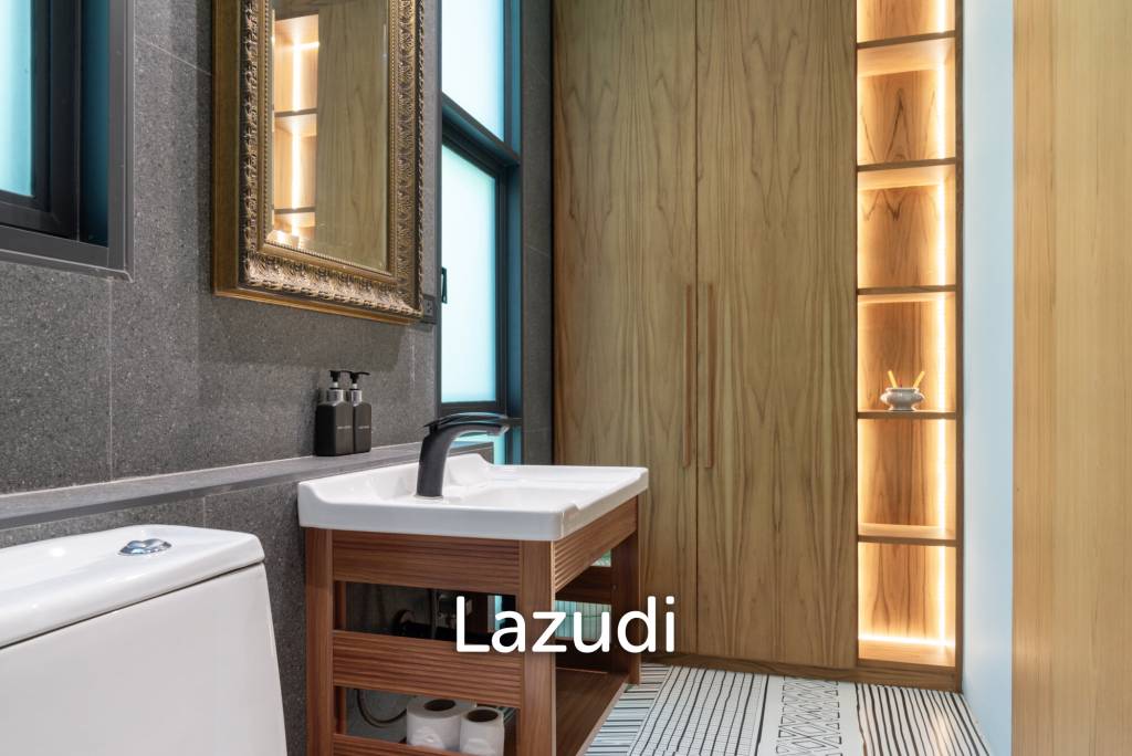 Beachside 3-Bedroom House in Bang Ma Kham, Koh Samui