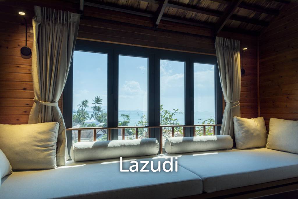 Beachside 3-Bedroom House in Bang Ma Kham, Koh Samui