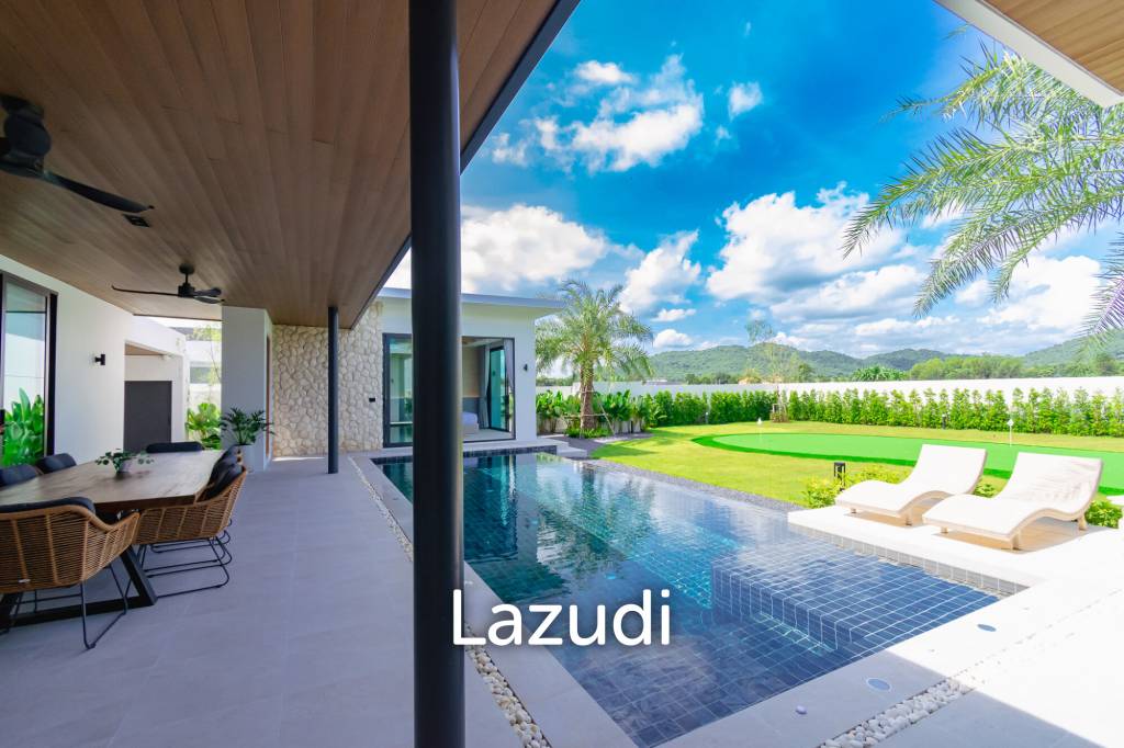 Luxury Villa in Hin Lek Fai Hua Hin with Pool and Mountain View