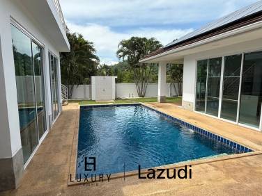 Beautiful Charming Pool Villa with 2(3) bed, 3 bath and office.