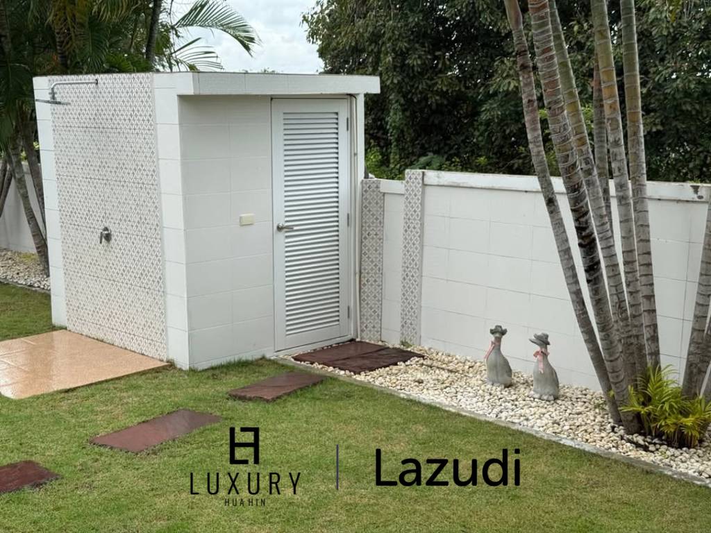 Beautiful Charming Pool Villa with 2(3) bed, 3 bath and office.