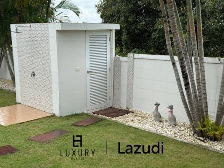 Beautiful Charming Pool Villa with 2(3) bed, 3 bath and office.