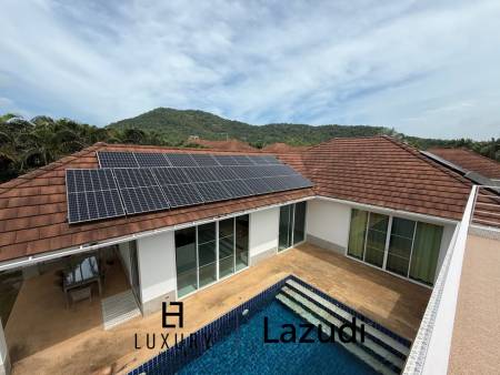 Beautiful Charming Pool Villa with 2(3) bed, 3 bath and office.