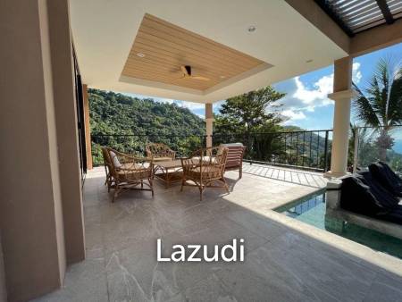 Incredible Roman-Style Hilltop Villa with Sea and Sunset Views