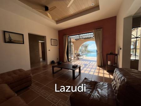 Incredible Roman-Style Hilltop Villa with Sea and Sunset Views