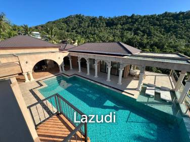 Incredible Roman-Style Hilltop Villa with Sea and Sunset Views