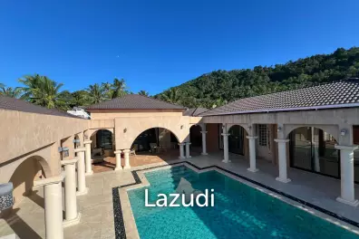 Incredible Roman-Style Hilltop Villa with Sea and Sunset Views
