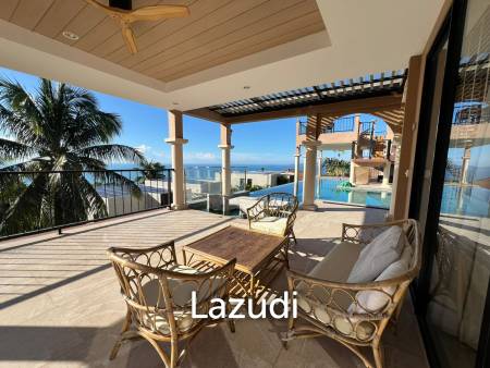 Incredible Roman-Style Hilltop Villa with Sea and Sunset Views