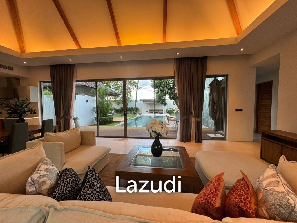 Elegant 4-Bedroom Pool Villa for Rent in Cherng Talay