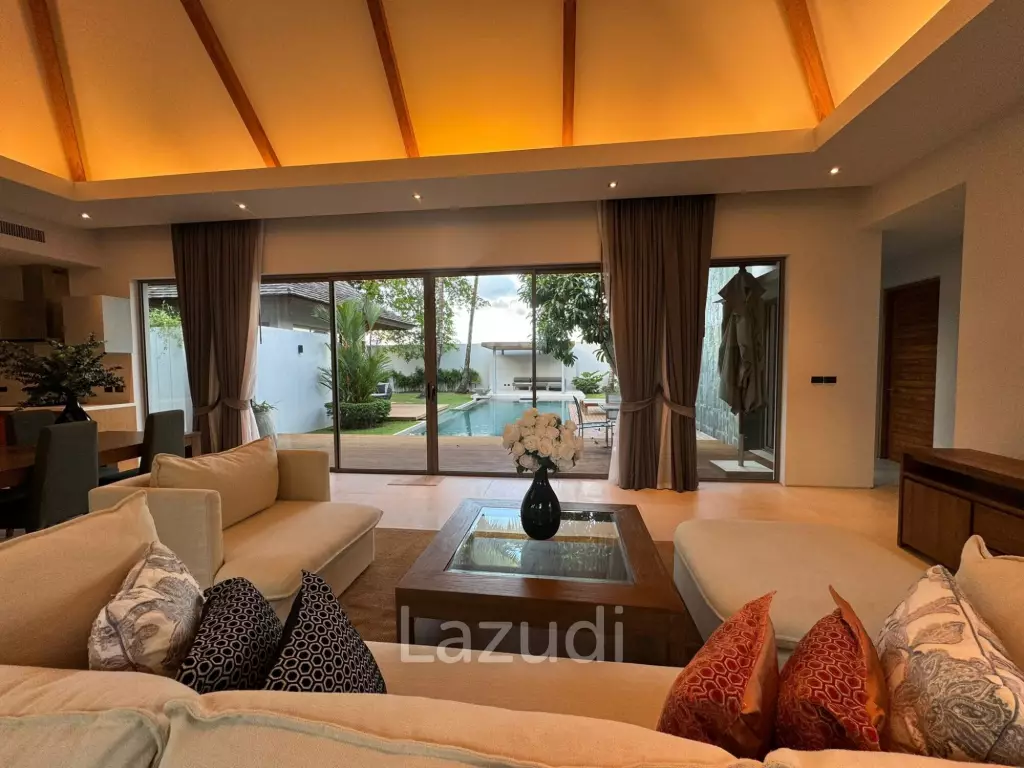 Elegant 4-Bedroom Pool Villa for Rent in Cherng Talay