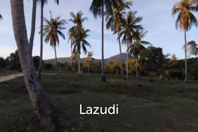 Flat 2.5 Rai Land – Steps from the Beach and Pier in Woktum