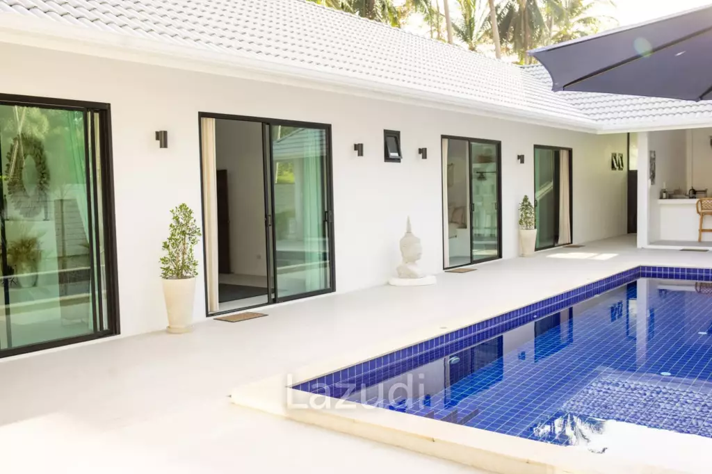 Stunning New 400 sqm Villa – Near Thong Sala and Srithanu