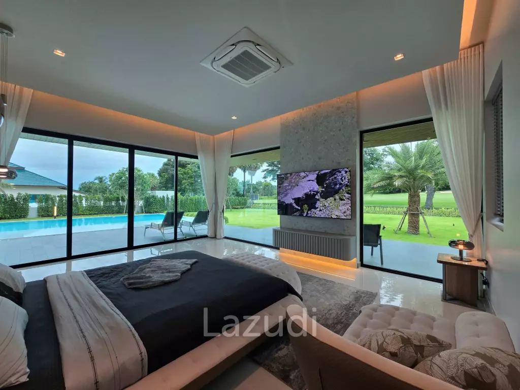 PALM HILLS : Luxurious 4 Bed Pool villa  in the Golf Course