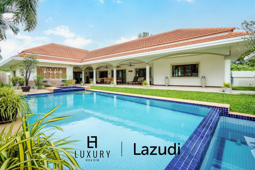 Luxurious 4-Bedroom Villa in Hua Hin with Pool