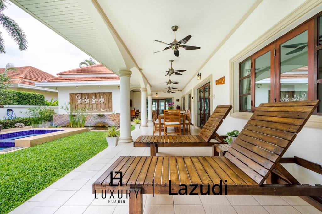 Luxurious 4-Bedroom Villa in Hua Hin with Pool