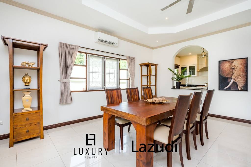 Luxurious 4-Bedroom Villa in Hua Hin with Pool