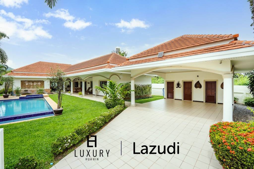 Luxurious 4-Bedroom Villa in Hua Hin with Pool