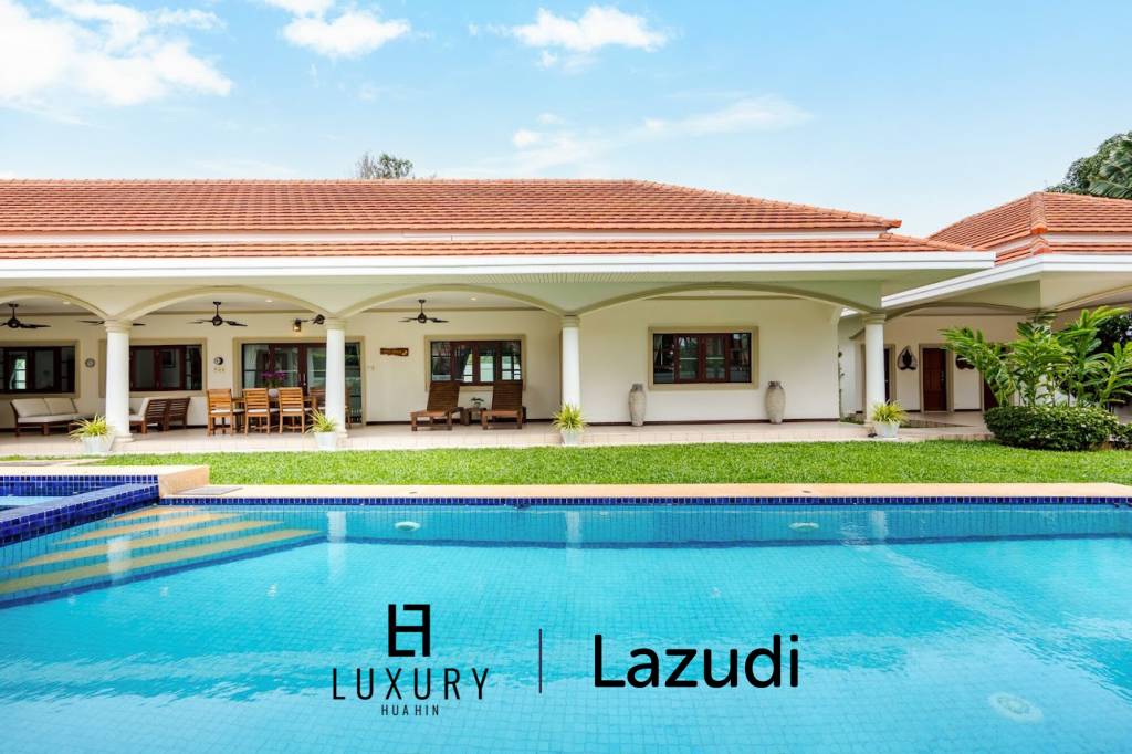 Luxurious 4-Bedroom Villa in Hua Hin with Pool