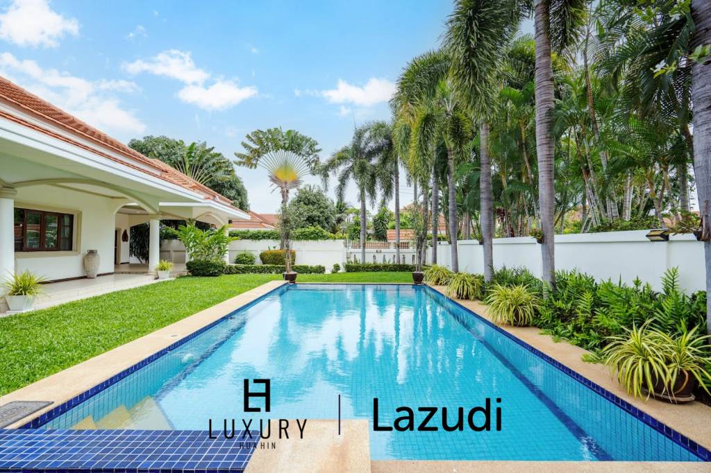Luxurious 4-Bedroom Villa in Hua Hin with Pool