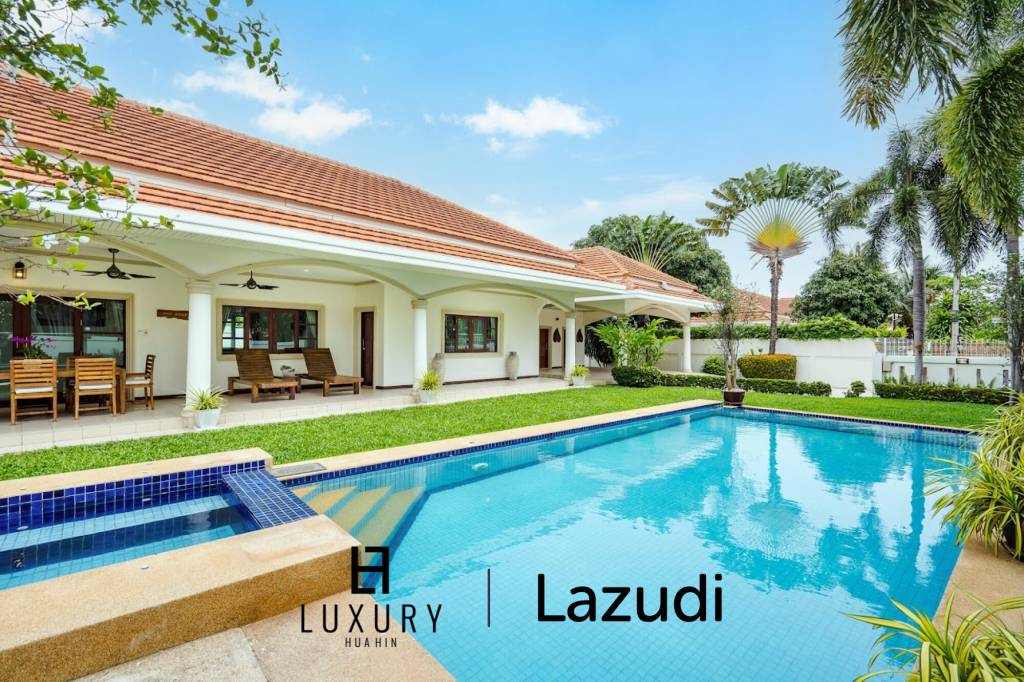 Luxurious 4-Bedroom Villa in Hua Hin with Pool