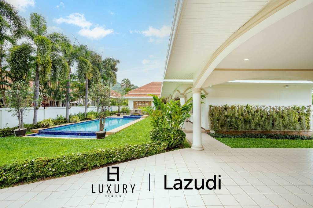 Luxurious 4-Bedroom Villa in Hua Hin with Pool