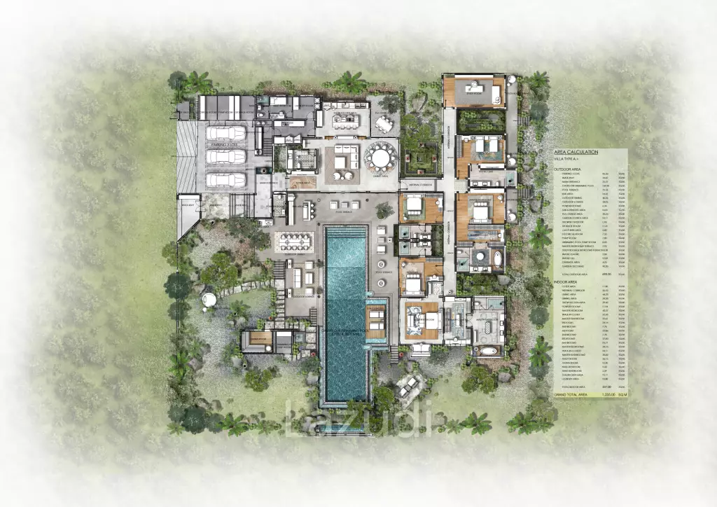 5 Bed 5 Bath 1,290 SQ.M Punyisa Pachira