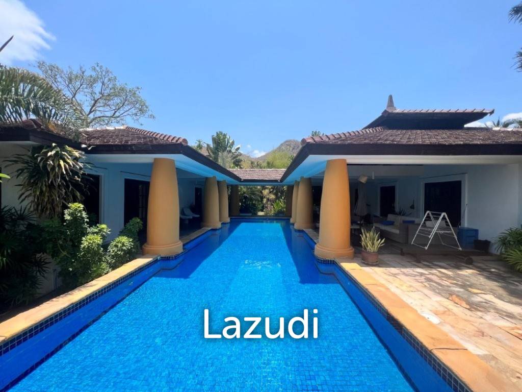 HUNSA RESIDENCES : 4 Bed Pool Villa with sea and mountain view