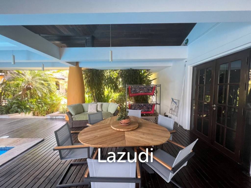 HUNSA RESIDENCES : 4 Bed Pool Villa with sea and mountain view